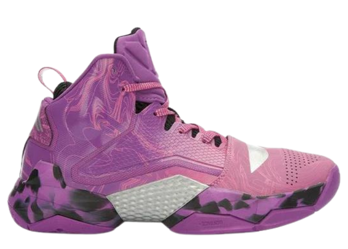 Li-Ning Power 2 CBA Glen Robinson III Pink Purple - ABAK035-5